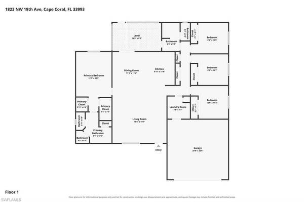 1823 NW 19th AVE, Cape Coral, FL 33993