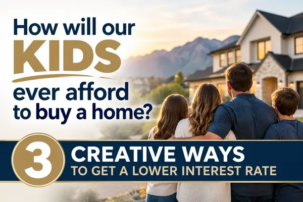 How Will Our Kids Ever Afford to Buy a Home? Creative Ways Utah Buyers Are Lowering Their Mortgage Rates