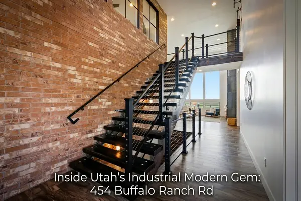 454 S Buffalo Ranch Rd: An Industrial-Modern Estate in Farmington