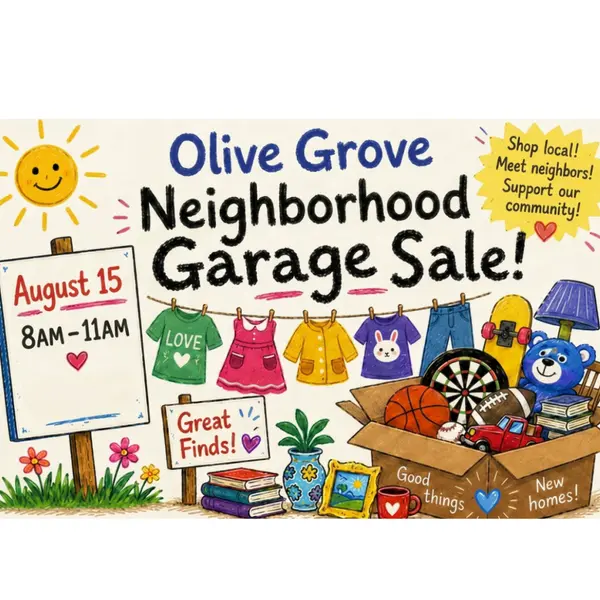 Olive Grove Neighborhood Garage Sale (1)