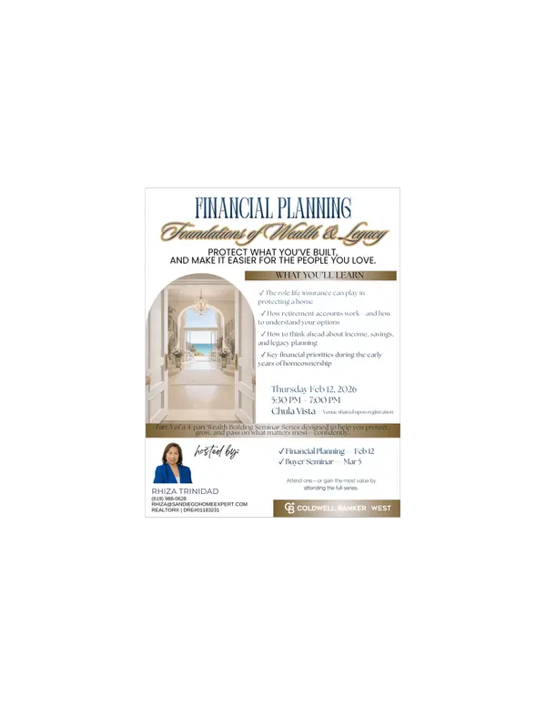 Feb 12 2026 Financial Planning