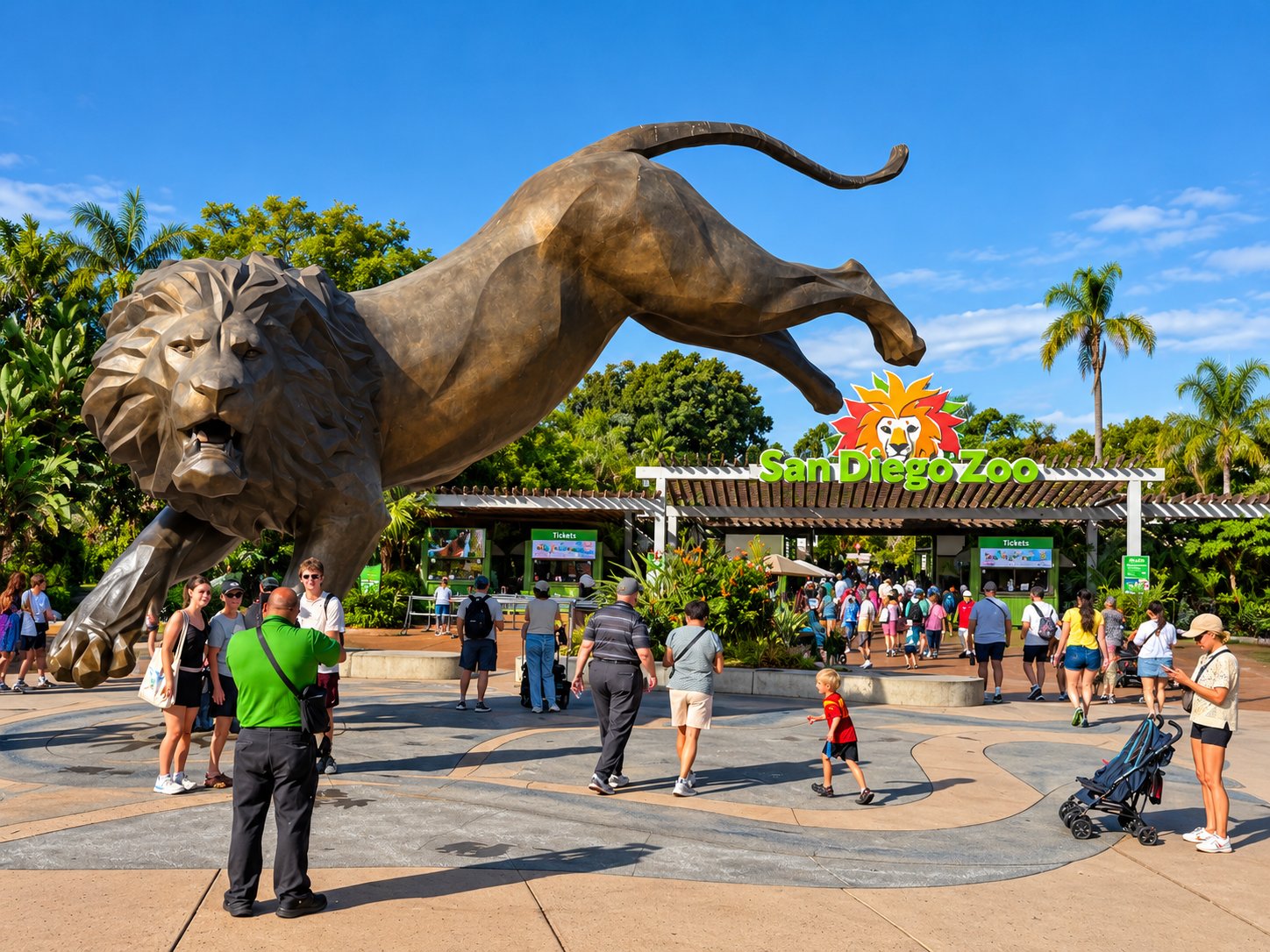 San Diego Zoo entrance