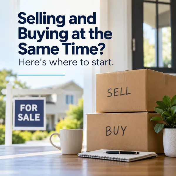 Selling and Buying at the Same Time: Where Should You Start?