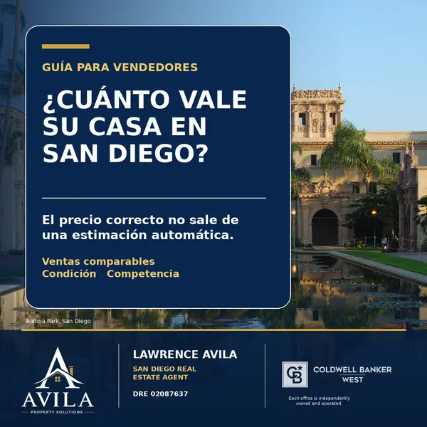 ¿Cuánto vale mi casa en San Diego y cómo se calcula el precio de venta?