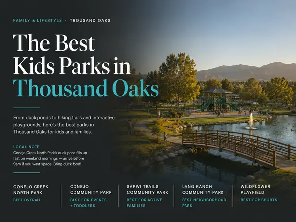 feature image of The Best Kids Parks in Thousand Oaks, CA