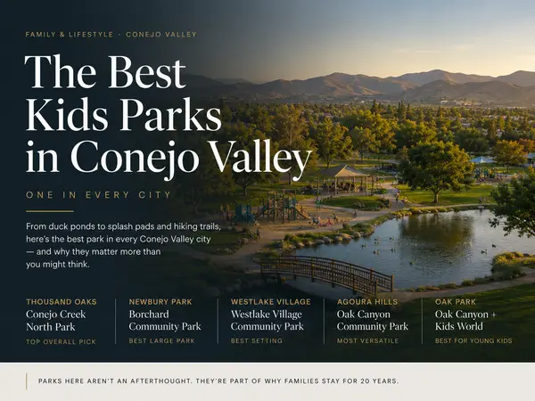 feature image of The Best Kids Parks in Conejo Valley — One in Every City
