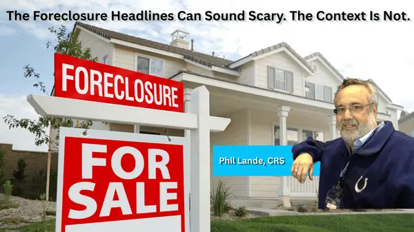 The Foreclosure Headlines Can Sound Scary. The Context Is Not.