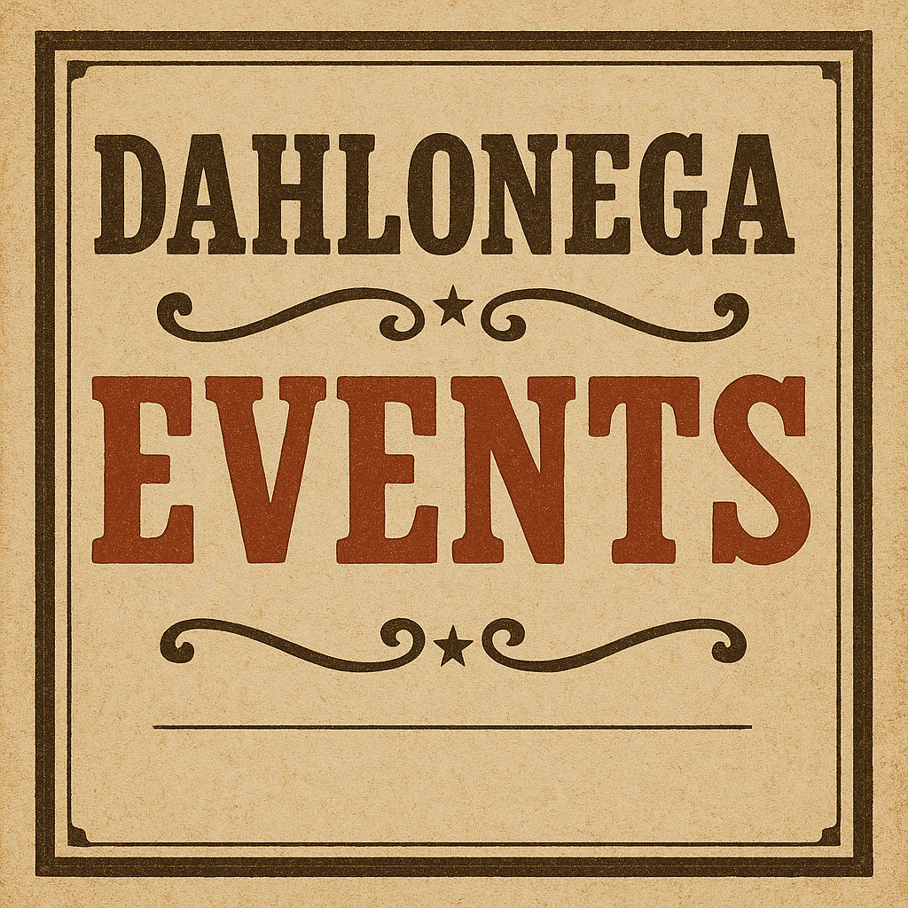 Dahlonega Events Poster