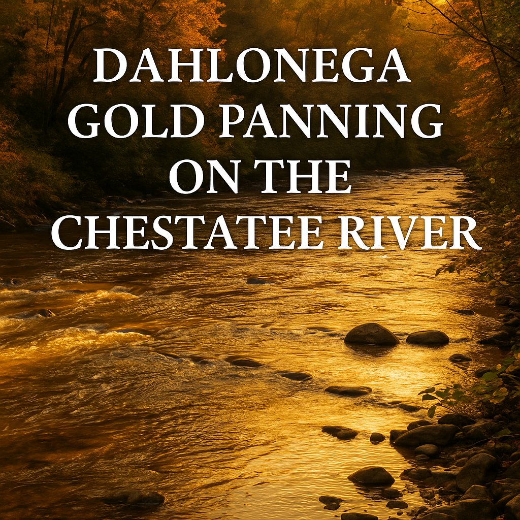 Dahlonega Gold Panning On The Chestatee River