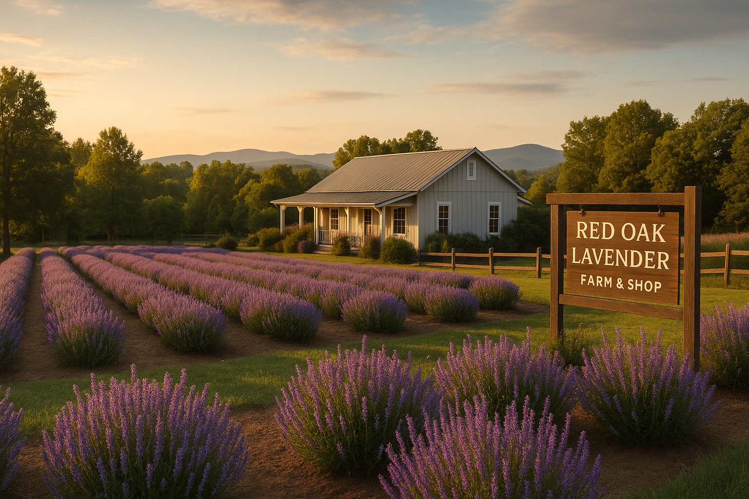 Red Oak Lavender Farm & Shop, Dahlonega GA