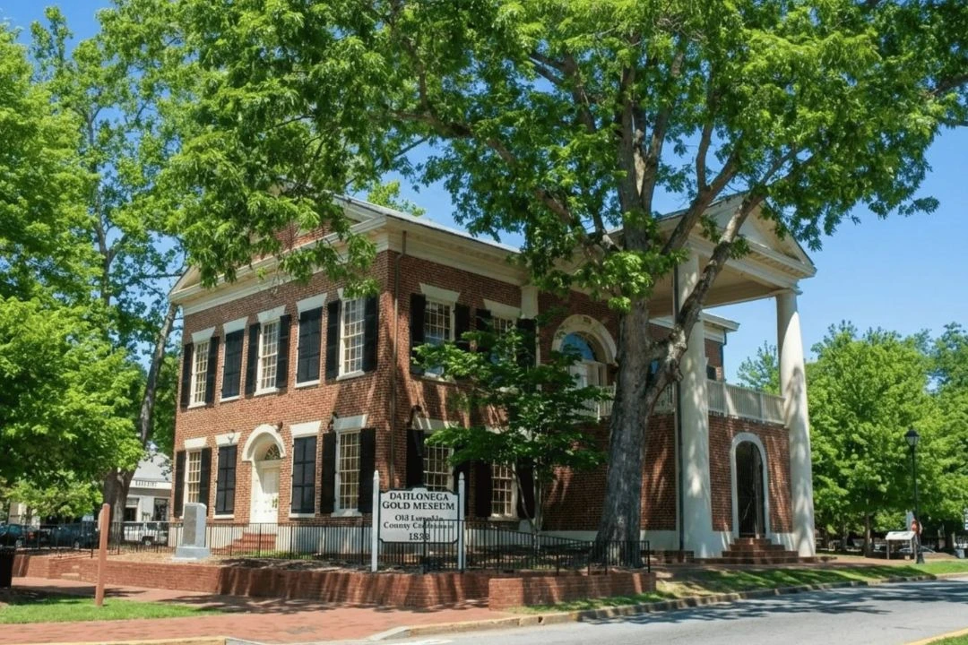 Dahlonega Gold Museum - the Old Lumpkin County Courthouse on the historic town square