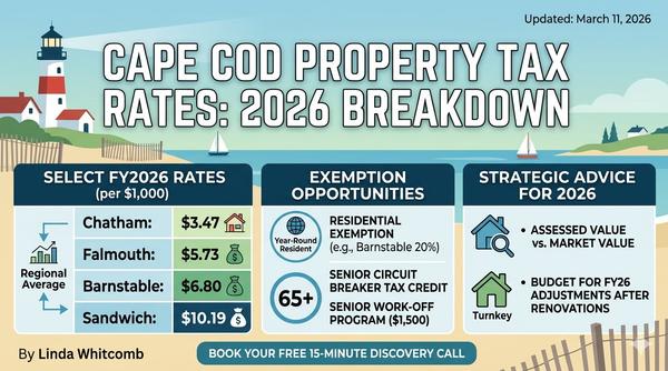 Cape Cod Property Taxes 2026: Complete Guide to Rates, Exemptions & Savings,Linda Whitcomb