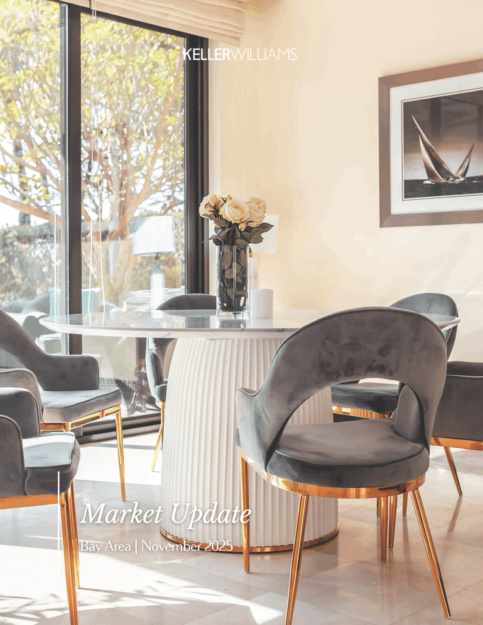 Monthly Santa Clara County real estate market report with home prices, days on market, and inventory trends by April Tavares.