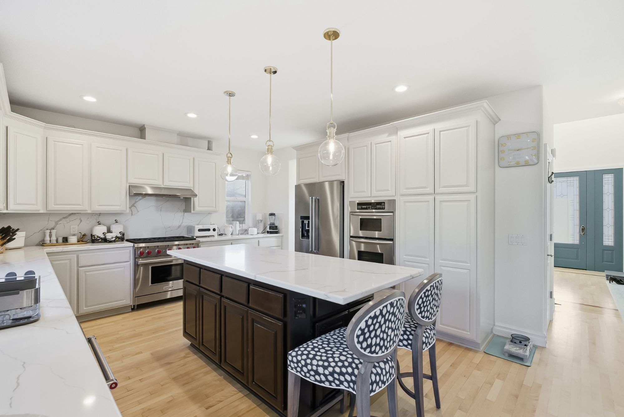 Modern kitchen at 3685 Calvin Avenue in San Jose with updated finishes and natural light