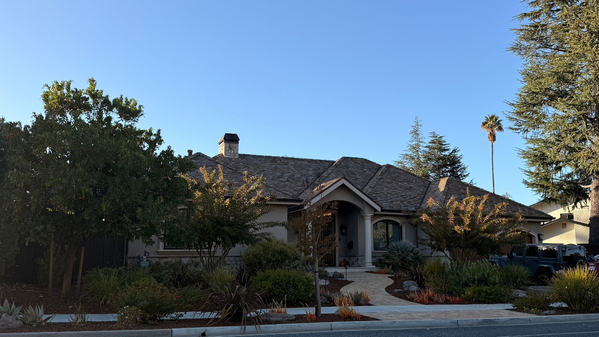Remodeled ranch-style home with mature landscaping in Saratoga’s Golden Triangle neighborhood