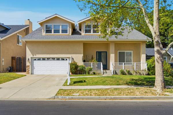 Front exterior of updated Cambrian San Jose home with inviting curb appeal in 95124