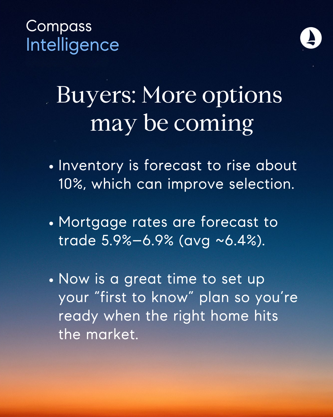 Buyers: More options may be coming