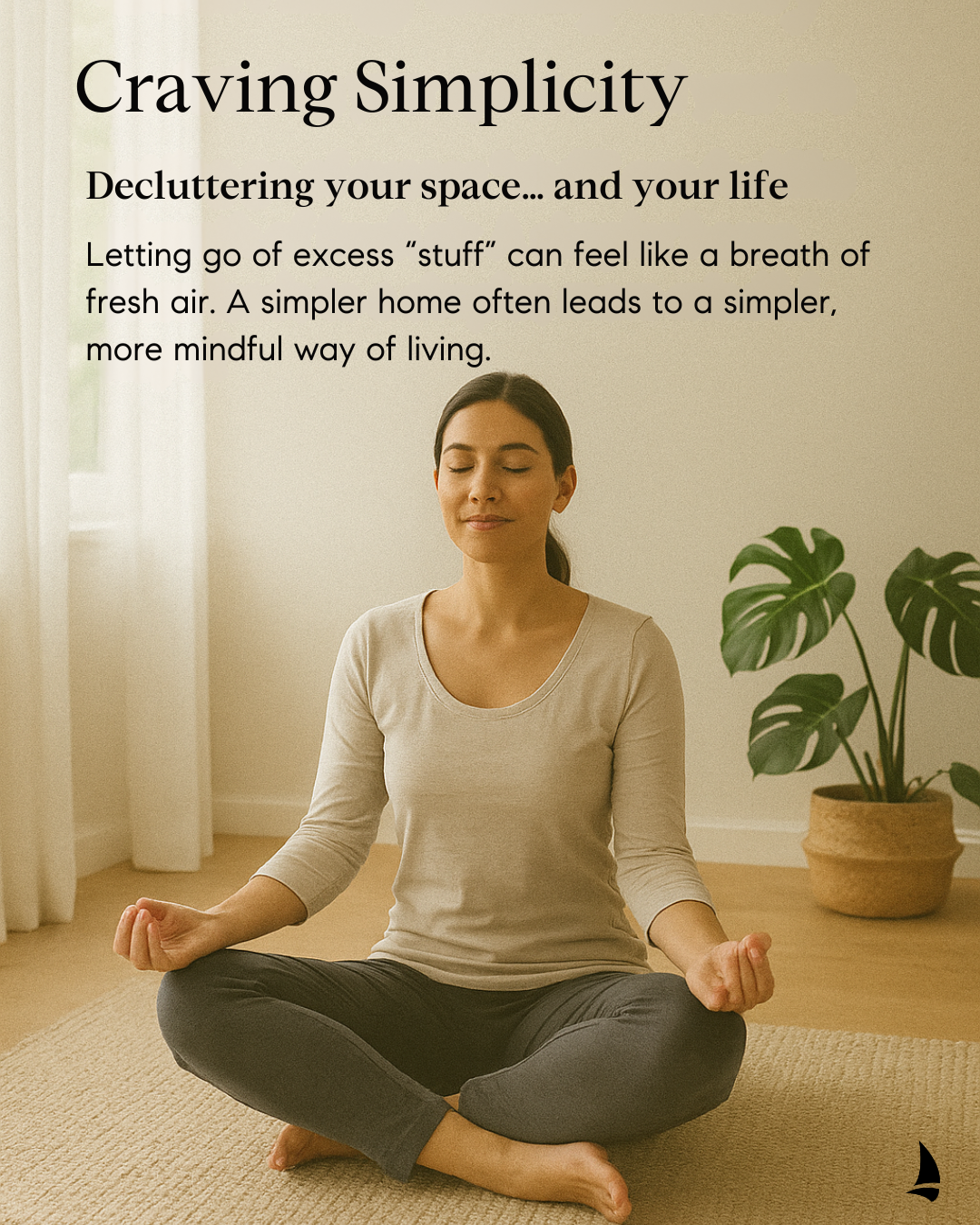 Simple, decluttered home perfect for retirees looking to downsize in Anne Arundel County