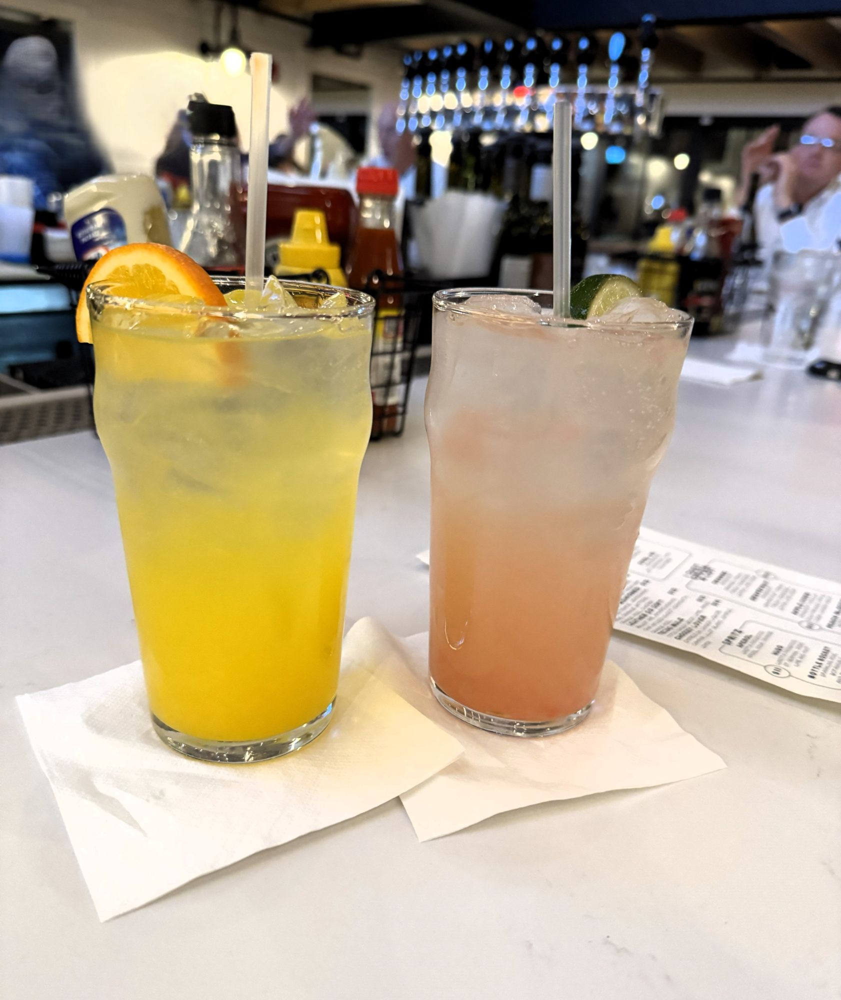Orange crush cocktail in Annapolis