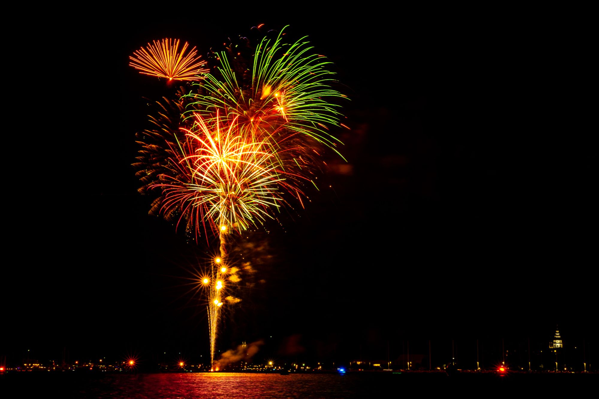 Summer events and fireworks in Annapolis