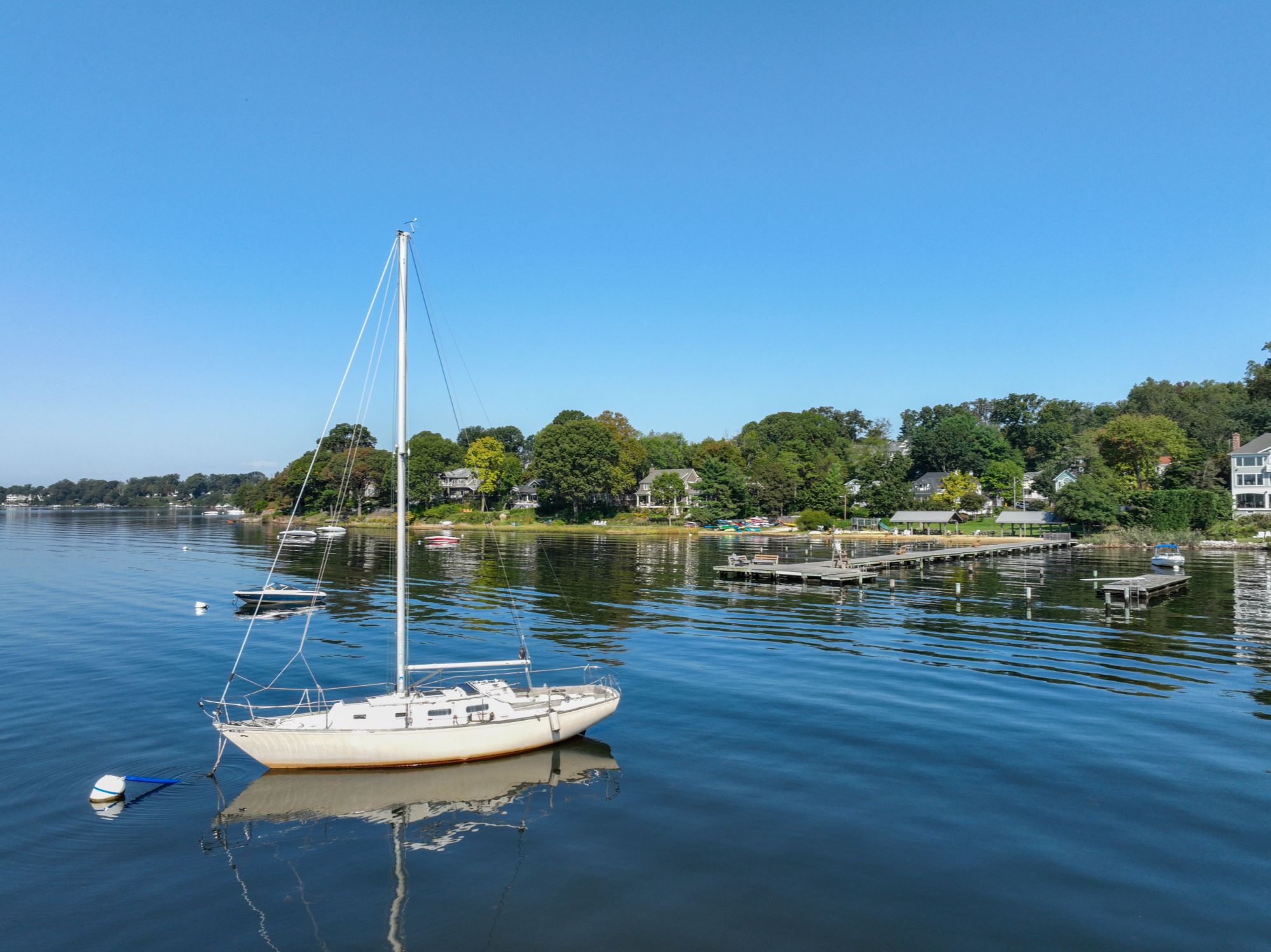 Waterfront home and private pier in Severna Park