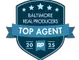 Baltimore Real Producers Top Agent 2025 Badge – The Jen Holden Group of Compass