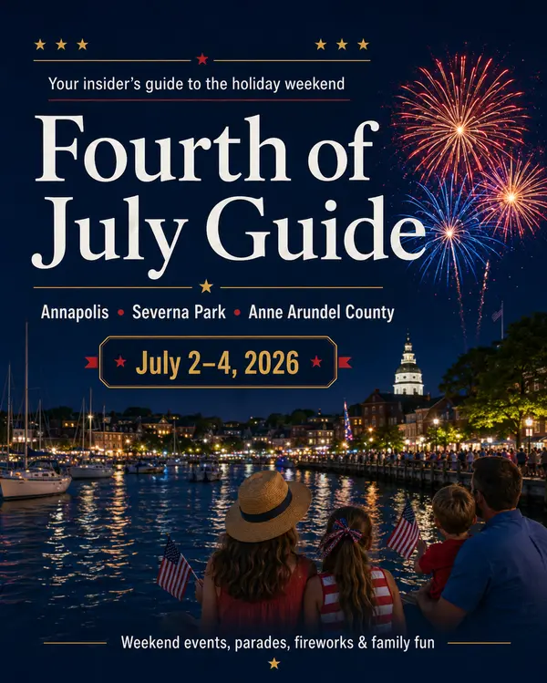 feature image of Your Insider’s Guide to Fourth of July Weekend in Annapolis &amp; Anne Arundel County