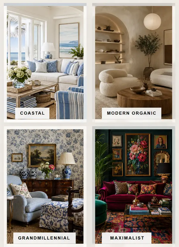 What’s Your Interior Design Style? 8 Home Aesthetics and What They Say About You