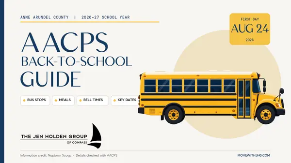 AACPS Back-to-School Guide: Bus Stops, Meals, Bell Times and Key Dates