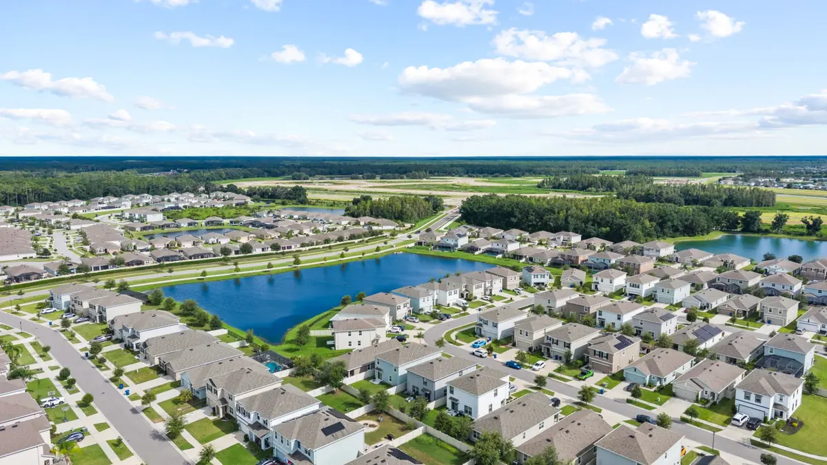 aerial view union park wesley chapel fl 