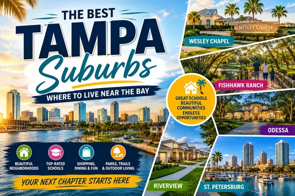 feature image of The Best Tampa Suburbs: Where to Live Near the Bay