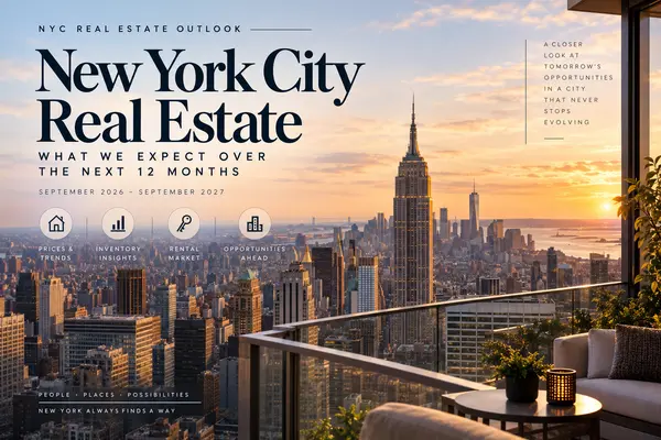 NYC Real Estate Outlook: What We Expect Over the Next 12 Months