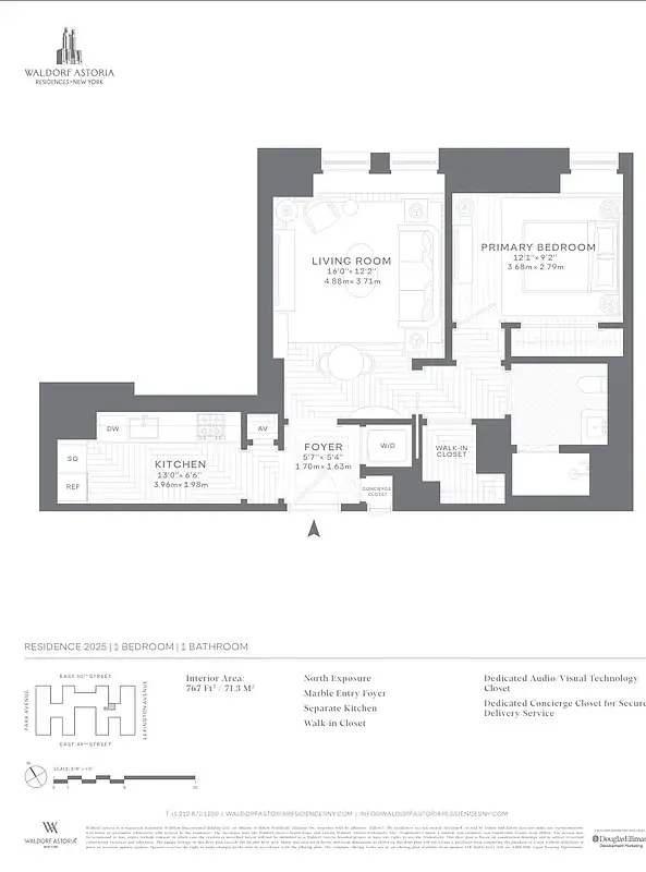 303 Park Ave #2025, New York, NY 10022-7180