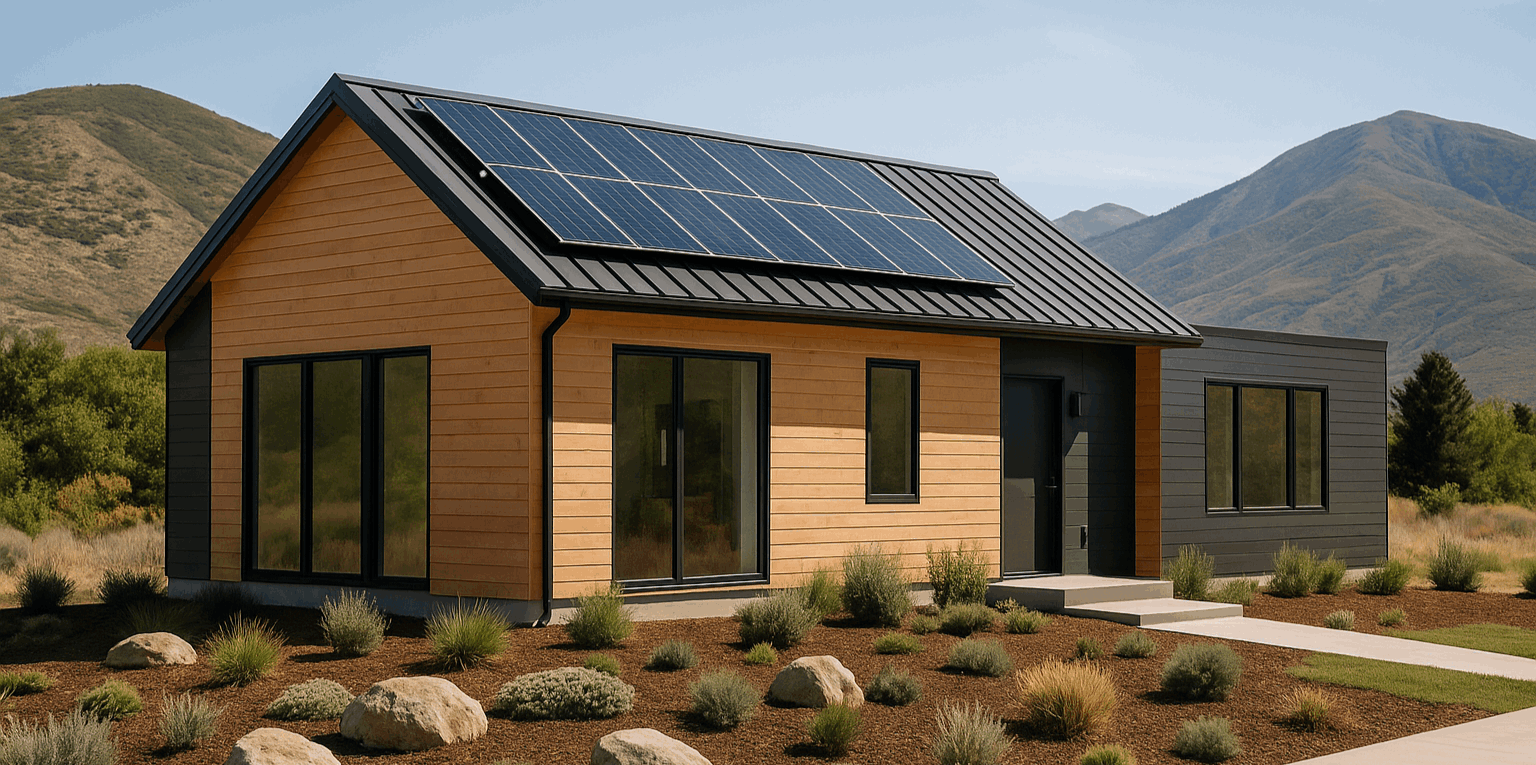 Eco-friendly home Utah