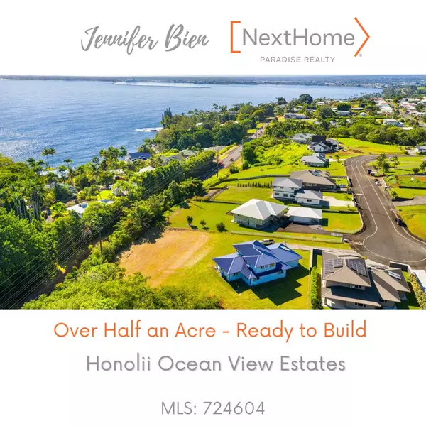 New Listing: Ready-to-Build Lot with Ocean Views in Honolii Ocean View Estates, Hilo