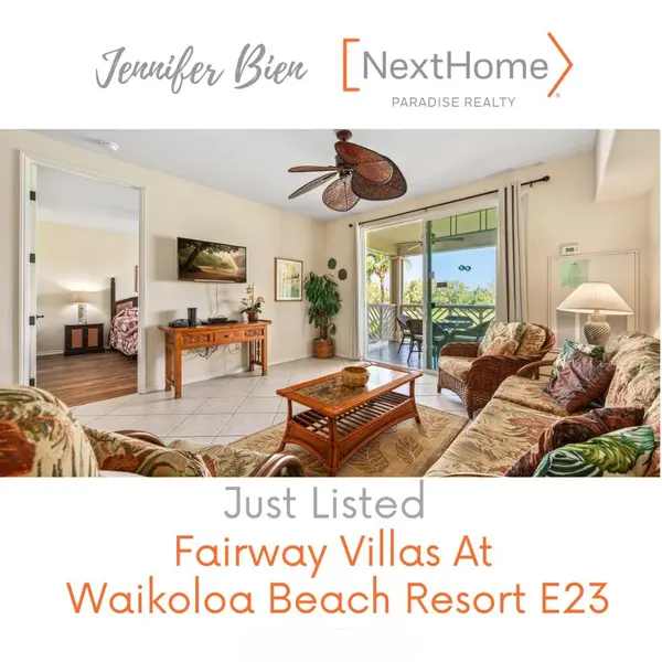 Turnkey Condo for Sale in Waikoloa Beach Resort | Fairway Villas E23