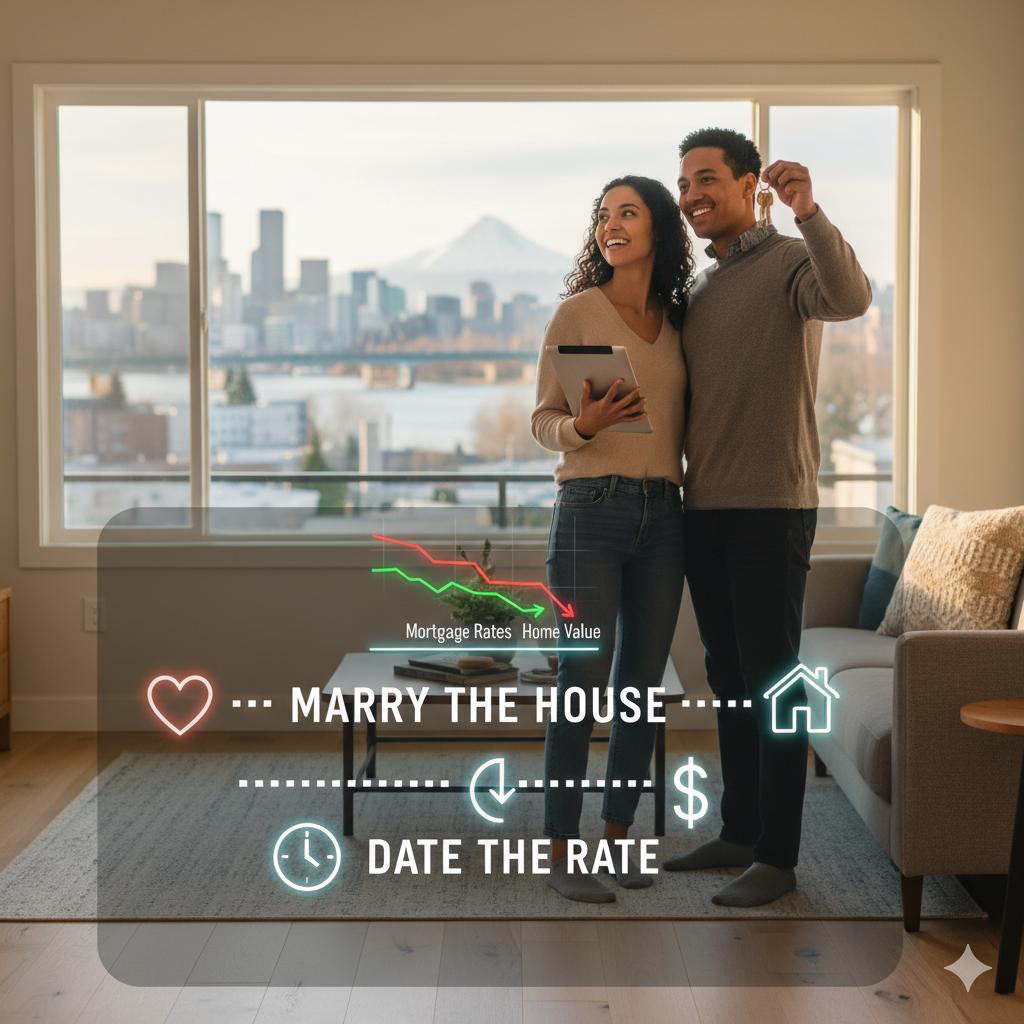 Mortgage Rates in Portland & Vancouver: Why "Marry the House, Date the Rate" is Your 2025 Strategy