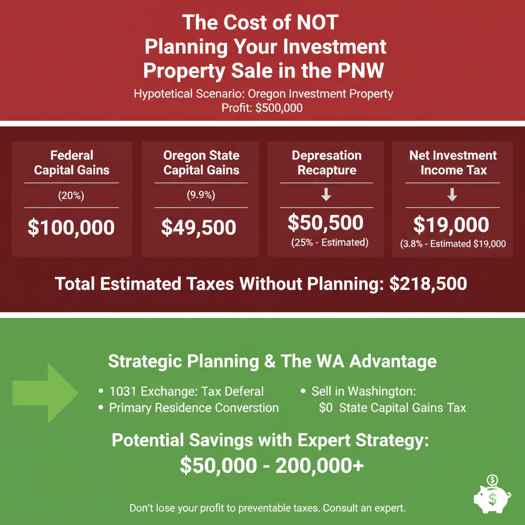  Investment Property Exit Strategy: Mitigating 4 Critical Taxes in the PNW