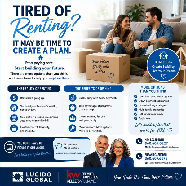 Tired of Renting? Why Your Path to PNW Homeownership Starts with a Plan