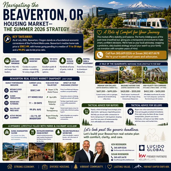 Navigating the Beaverton, OR Housing Market—The Summer 2026 Strategy