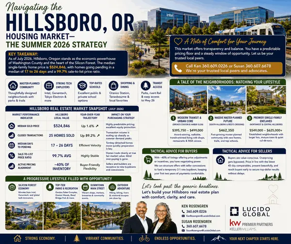 Navigating the Hillsboro, OR Housing Market—The Summer 2026 Strategy