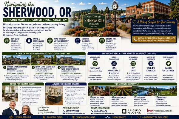 Navigating the Sherwood, OR Housing Market—The Summer 2026 Strategy