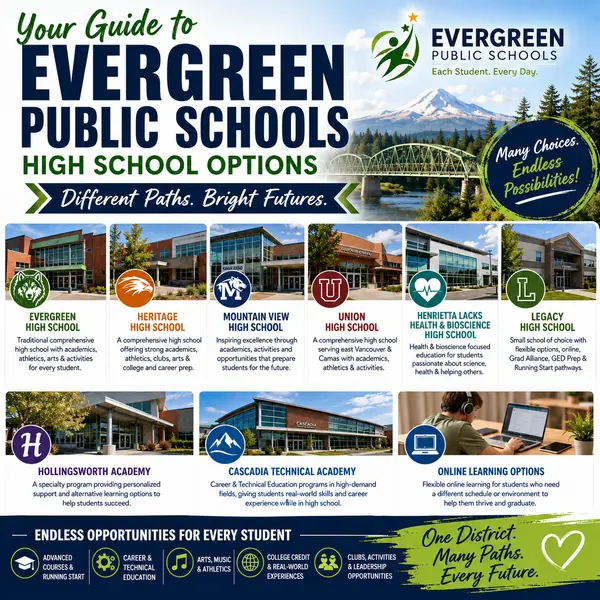 Evergreen Public Schools High School Guide—Exploring Education & Community in East Vancouver, WA