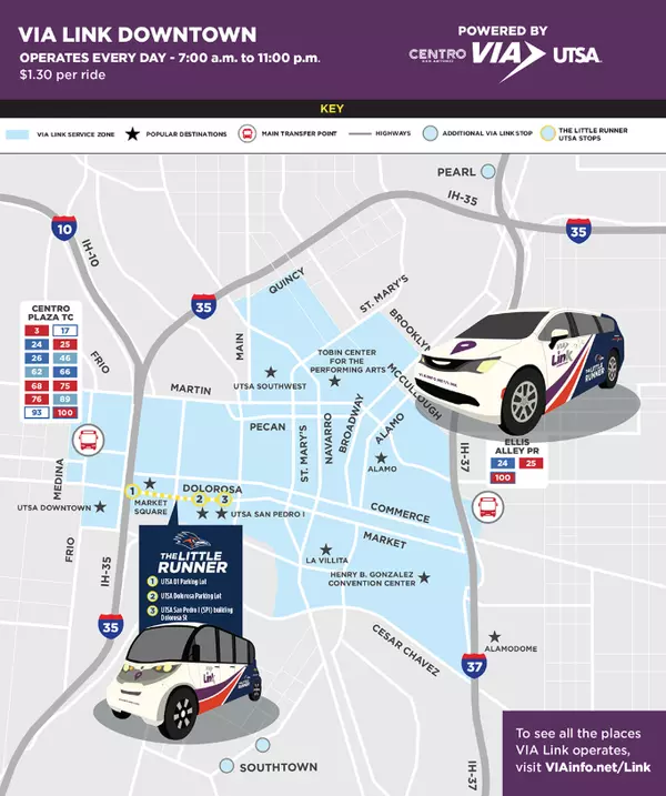 San Antonio's On Demand Rideshare Now Covers Five Zones