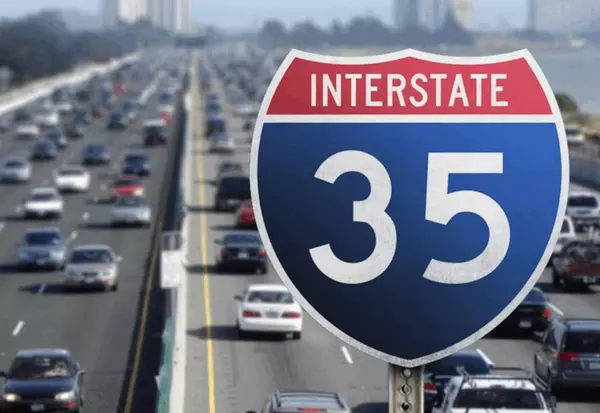The lower Level of Southbound I-35 Downtown Will Be Closed From South Alamo To South Laredo Streets