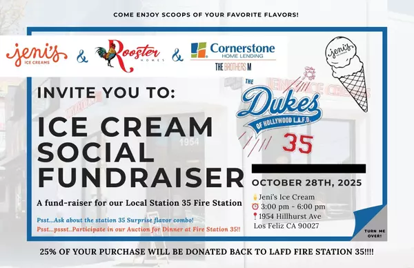 Scoops, Smiles & Community Spirit: Our Ice Cream Social Fundraiser for LAFD Station 35!