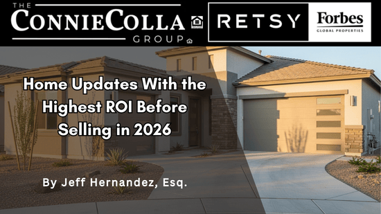 Modern home exterior after high-ROI updates that boost resale value before selling in 2026