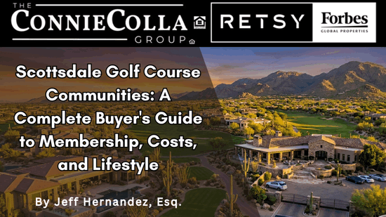 Scottsdale golf course communities buyer guide with luxury desert homes and mountain views