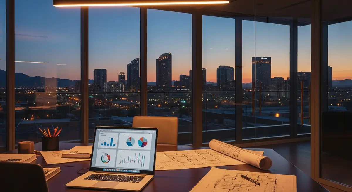 Market analysis for Old Town Scottsdale luxury real estate at sunset