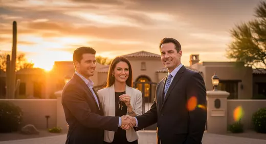 Scottsdale luxury realtor closing deal with clients using attorney-level precision
